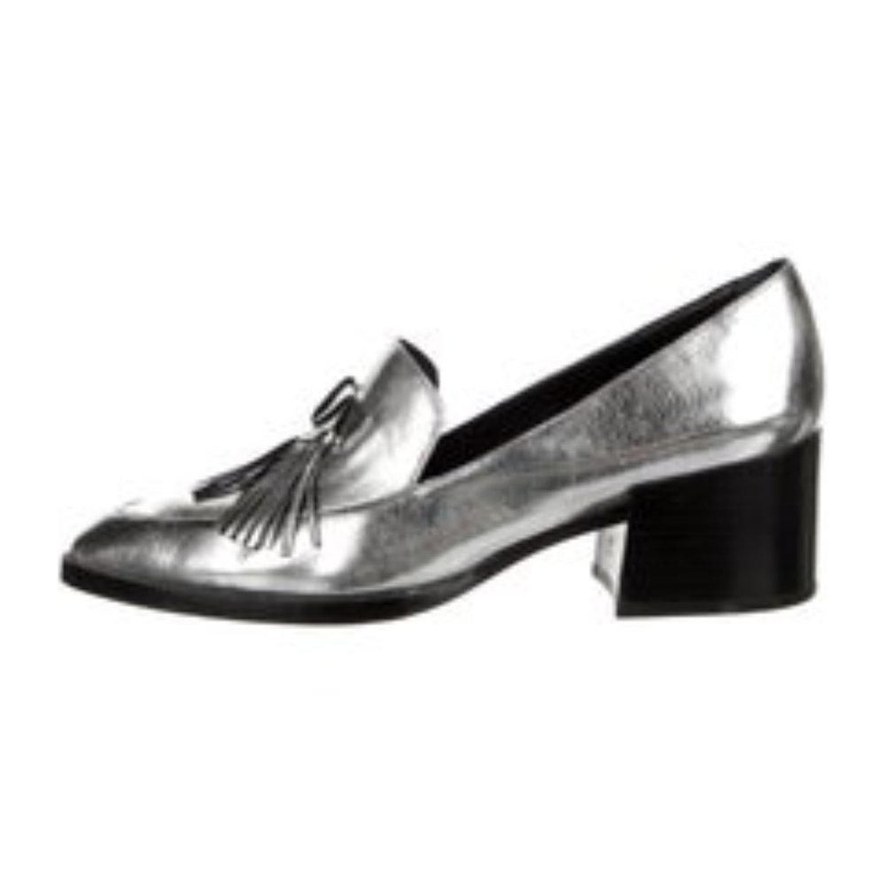 Rebecca Minkoff Metallic Tassel Pumps